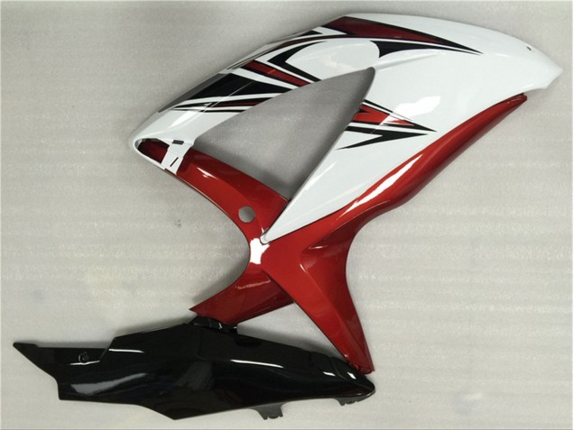 Carenados Moto GSXR 600 / 750 K8 08-10 - Blanco Rojo Negro Carenados Moto GSXR 600 / 750 K8 08-10 - Blanco Rojo Negro