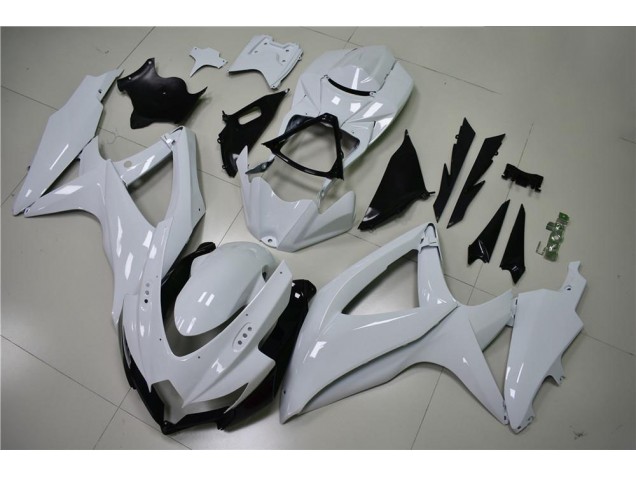 Carenados Moto GSXR 600 / 750 K8 08-10 - Brillante Blanco Carenados Moto GSXR 600 / 750 K8 08-10 - Brillante Blanco