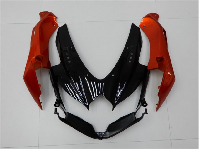 Carenados Moto GSXR 600 / 750 K8 08-10 - Negro Naranja Gris Carenados Moto GSXR 600 / 750 K8 08-10 - Negro Naranja Gris