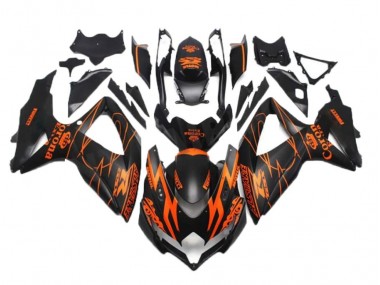 Carenados Moto GSXR 600 / 750 K8 08-10 - Negro Naranja