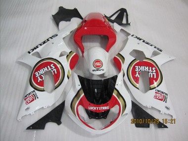 Carenados Moto GSXR 600 K1 K2 K3 01-03 - Rojo Blanco Lucky Strike