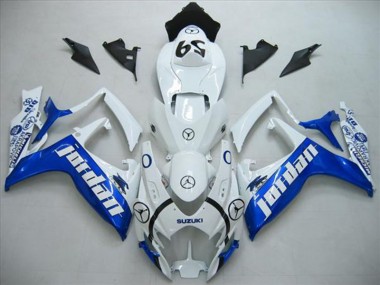 Carenados Moto GSXR 600 K6 06-07 - Blanco Azul Jordan