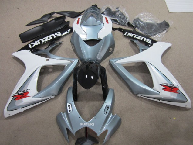 Carenados Moto GSXR 600 K6 06-07 - Blanco Gris Carenados Moto GSXR 600 K6 06-07 - Blanco Gris