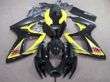 Carenados Moto GSXR 600 K6 06-07 - Negro Amarillo