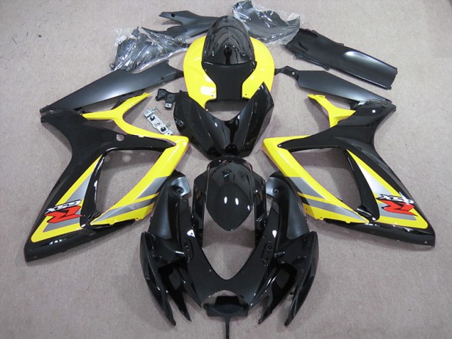 Carenados Moto GSXR 600 K6 06-07 - Negro Amarillo Carenados Moto GSXR 600 K6 06-07 - Negro Amarillo