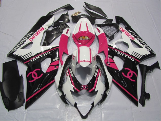 Carenados Moto GSXR 600 K6 06-07 - Rosa Chanel Carenados Moto GSXR 600 K6 06-07 - Rosa Chanel