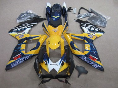 Carenados Moto GSXR 600 K8 08-10 - Azul Amarillo Corona Extra