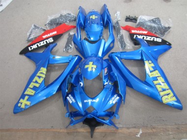 Carenados Moto GSXR 600 K8 08-10 - Azul Amarillo Rizla Blanco Motul