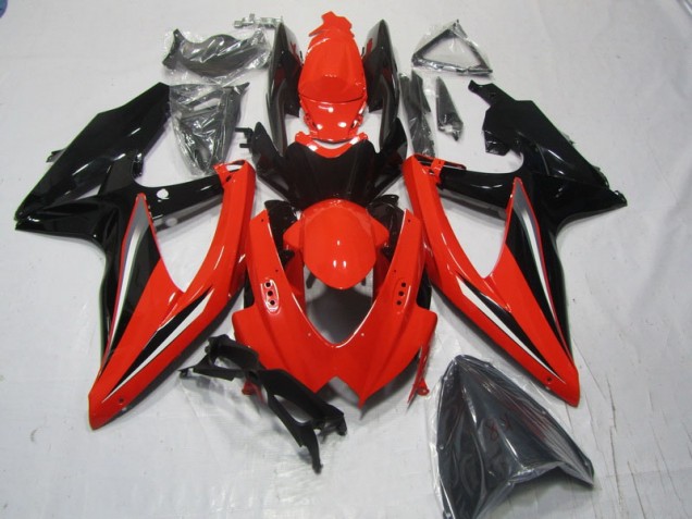 Carenados Moto GSXR 600 K8 08-10 - Rojo Negro Carenados Moto GSXR 600 K8 08-10 - Rojo Negro