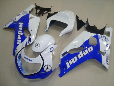 Carenados Moto GSXR 750 K1 K2 K3 01-03 - Azul Blanco Jordan