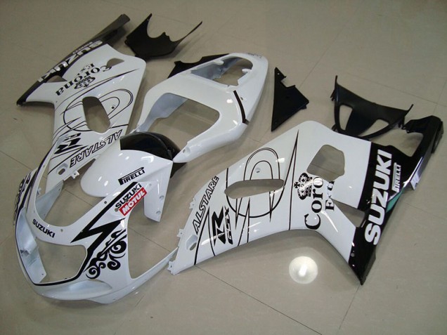 Carenados Moto GSXR 750 K1 K2 K3 01-03 - Blanco Alstare Motul