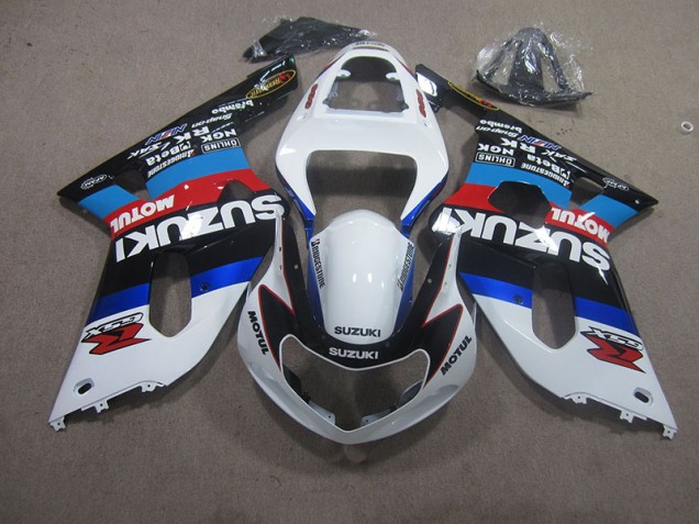 Carenados Moto GSXR 750 K1 K2 K3 01-03 - Blanco Azul Rojo Motul Carenados Moto GSXR 750 K1 K2 K3 01-03 - Blanco Azul Rojo Motul
