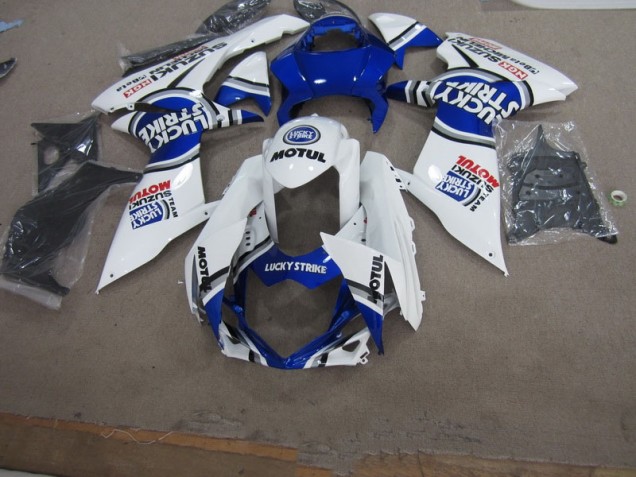 Carenados Moto GSXR 750 K11 11-21 - Blanco Lucky Strike Motul Carenados Moto GSXR 750 K11 11-21 - Blanco Lucky Strike Motul