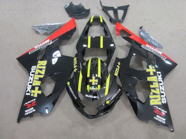 Carenados Moto GSXR 750 K4 04-05 - Negro Amarillo Rizla
