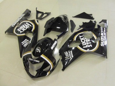 Carenados Moto GSXR 750 K4 04-05 - Negro Blanco Lucky Strike Motul