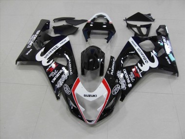 Carenados Moto GSXR 750 K4 04-05 - Negro Rojo Beacon