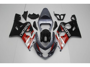 Carenados Moto GSXR 750 K4 04-05 - Negro Rojo