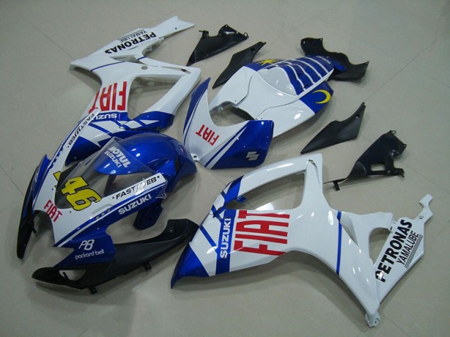 Carenados Moto GSXR 750 K6 06-07 - Azul Blanco Fiat 46 Carenados Moto GSXR 750 K6 06-07 - Azul Blanco Fiat 46