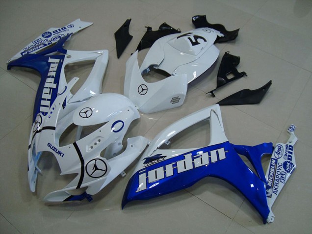 Carenados Moto GSXR 750 K6 06-07 - Azul Blanco Jordan Carenados Moto GSXR 750 K6 06-07 - Azul Blanco Jordan