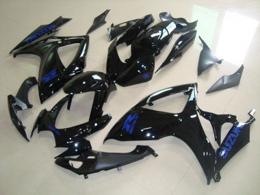 Carenados Moto GSXR 750 K6 06-07 - Calcomanía negra y azul