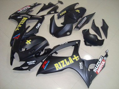 Carenados Moto GSXR 750 K6 06-07 - Negro Amarillo Rizla