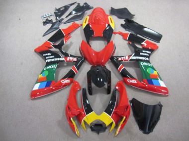 Carenados Moto GSXR 750 K6 06-07 - Rojo Negro Verde