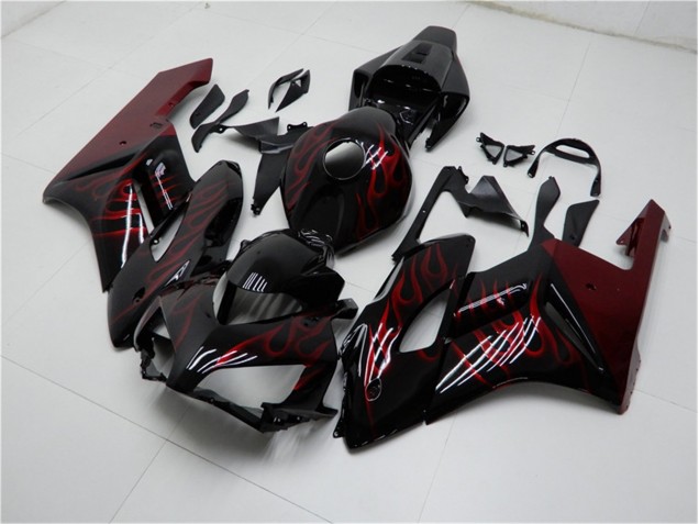 Carenados Moto & Plástico CBR 1000 RR 04-05 - Rojo Negro Carenados Moto & Plástico CBR 1000 RR 04-05 - Rojo Negro