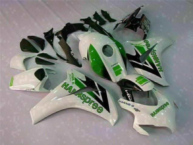 Carenados Moto & Plástico CBR 1000 RR 08-11 - Verde Blanco Carenados Moto & Plástico CBR 1000 RR 08-11 - Verde Blanco