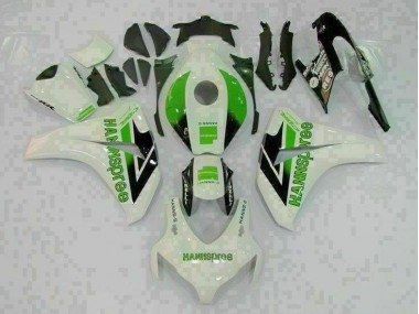 Carenados Moto & Plástico CBR 1000 RR 08-11 - Verde Blanco