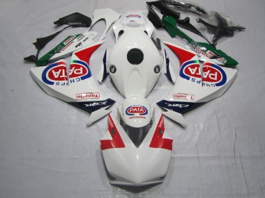 Carenados Moto & Plástico CBR 1000 RR 12-16 - Rojo Blanco PATA