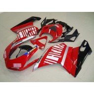 Carenados Moto & Plástico Ducati 848 1098 1198 07-14 - Rojo Blanco