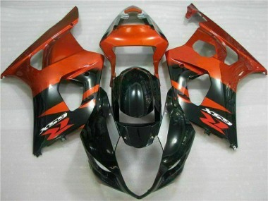 Carenados Moto & Plástico GSXR 1000 K3 03-04 - Marrón Negro