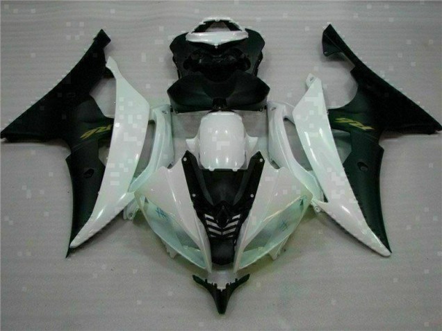 Carenados Moto & Plástico R6 08-16 - Blanco Negro Carenados Moto & Plástico R6 08-16 - Blanco Negro