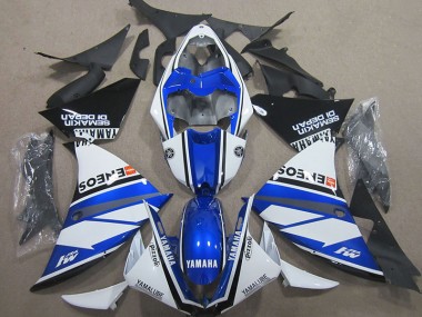 Carenados Moto R1 00-01 - Azul Blanco Azul Blanco ENEOS