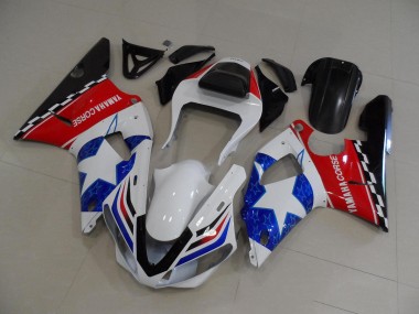 Carenados Moto R1 00-01 - Bandera de estrella