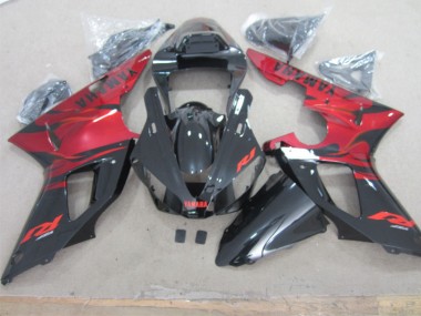 Carenados Moto R1 00-01 - Negro Rojo