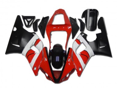 Carenados Moto R1 00-01 - Rojo Blanco Negro