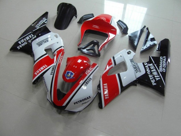 Carenados Moto R1 00-01 - Rojo Blanco Yamalube Carrera