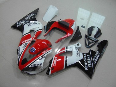 Carenados Moto R1 00-01 - Rojo Blanco Yamalube