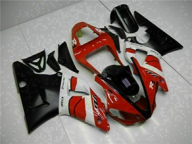 Carenados Moto R1 00-01 - Rojo Negro