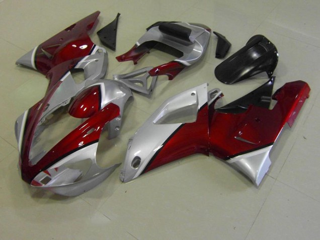 Carenados Moto R1 00-01 - Rojo & Plata Carenados Moto R1 00-01 - Rojo & Plata