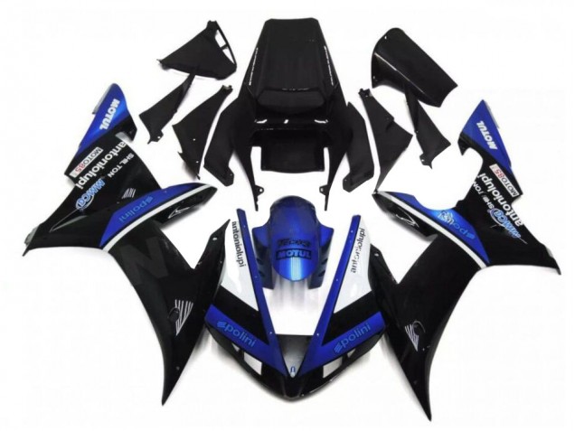 Carenados Moto R1 02-03 - Azul Negro Carenados Moto R1 02-03 - Azul Negro