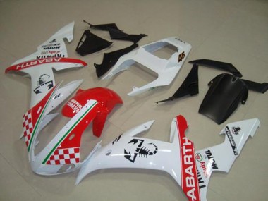 Carenados Moto R1 02-03 - Rojo Blanco Bandera