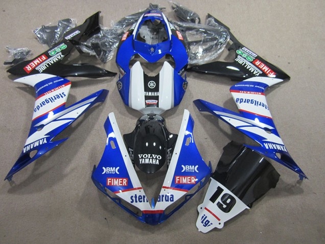Carenados Moto R1 04-06 - Azul Blanco Volvo Sterilgarda 19 Carenados Moto R1 04-06 - Azul Blanco Volvo Sterilgarda 19
