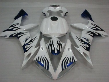Carenados Moto R1 04-06 - Blanco Azul Llama