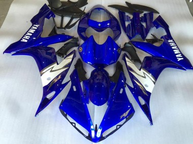 Carenados Moto R1 04-06 - Brillante Azul Blanco