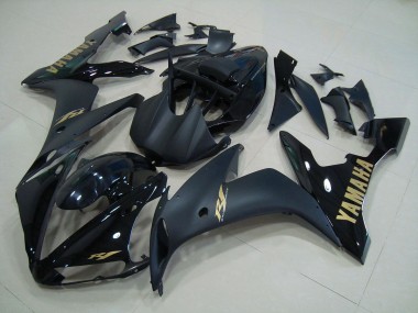 Carenados Moto R1 04-06 - Negro Mate Oro
