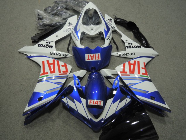 Carenados Moto R1 07-08 - Azul Blanco Rojo Fiat Carenados Moto R1 07-08 - Azul Blanco Rojo Fiat