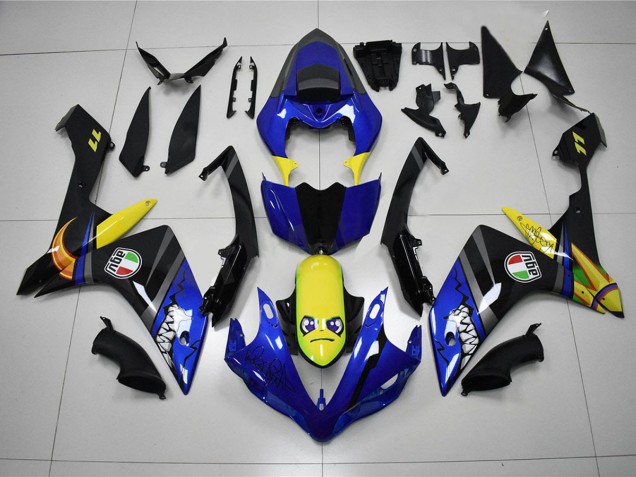 Carenados Moto R1 07-08 - Azul Tiburón Carenados Moto R1 07-08 - Azul Tiburón