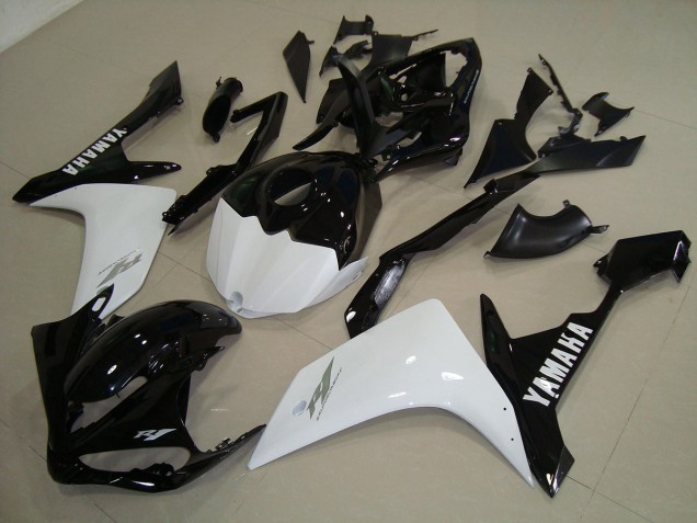 Carenados Moto R1 07-08 - Negro Blanco Oro Carenados Moto R1 07-08 - Negro Blanco Oro